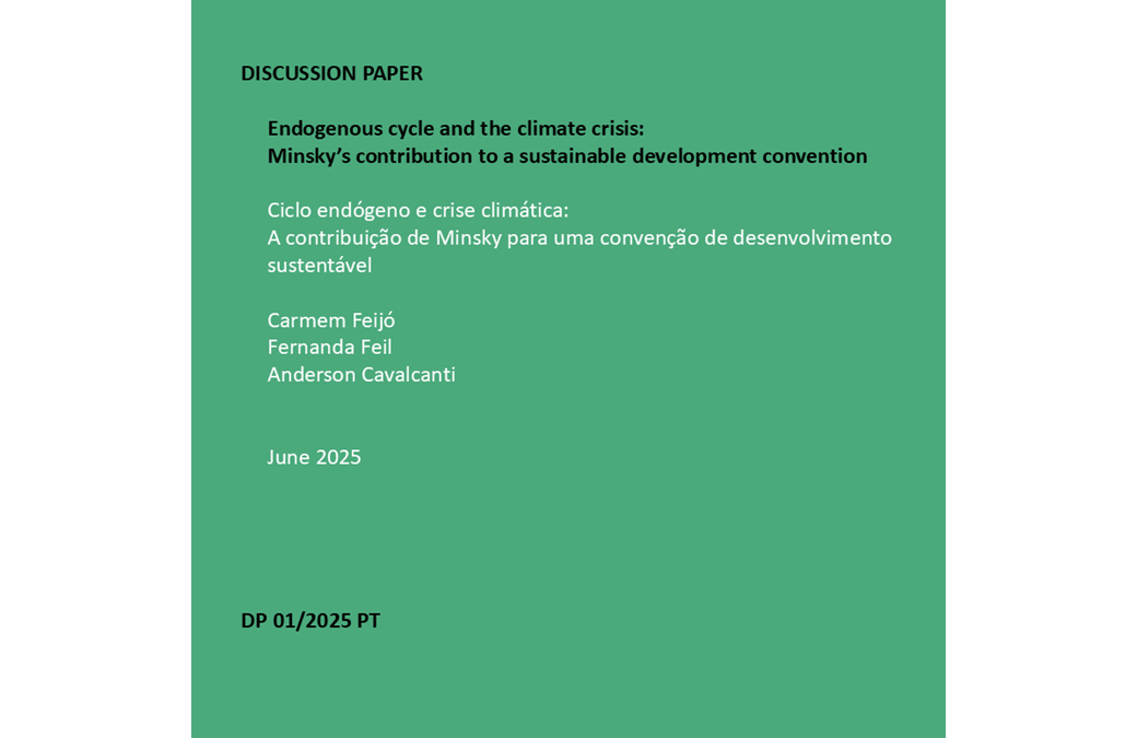 Discussion Paper: Endogenous cycle and the climate crisis: Minsky’s contribution to a sustainable development convention